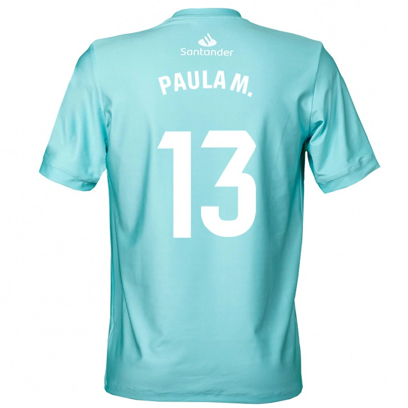 Danxen Herren Paula Muñoz Álvarez #13 Trikot Hellcyan Weiß Torwarttrikot 2025/26 Österreich