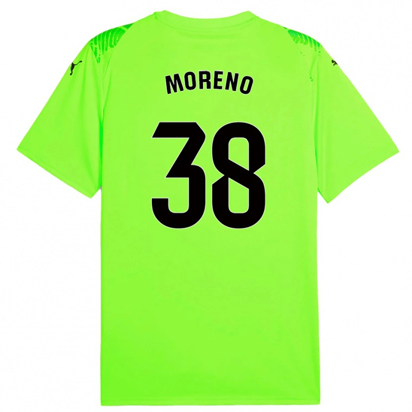 Danxen Herren Gerard Moreno #38 Trikot Rasen Grün Torwarttrikot 2025/26 Österreich