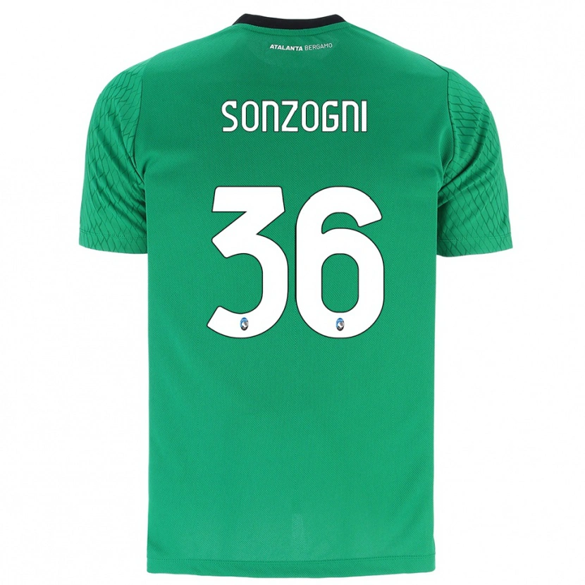 Danxen Herren Mattia Sonzogni #36 Trikot Smaragdgrün Torwarttrikot 2025/26 Österreich