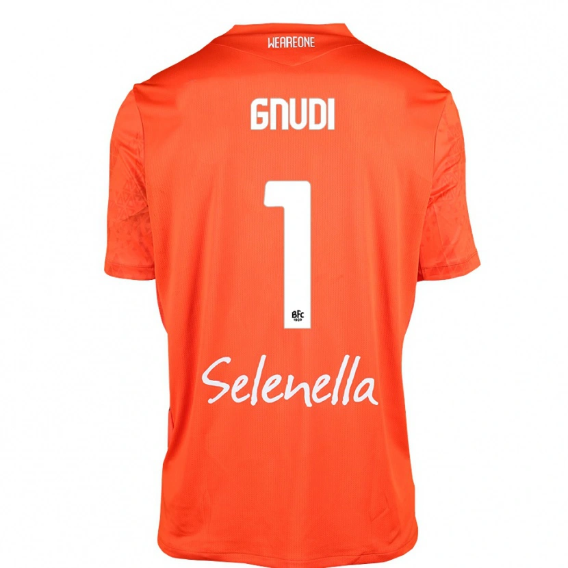 Danxen Herren Riccardo Gnudi #1 Trikot Orange Schwarz Weiß Torwarttrikot 2025/26 Österreich