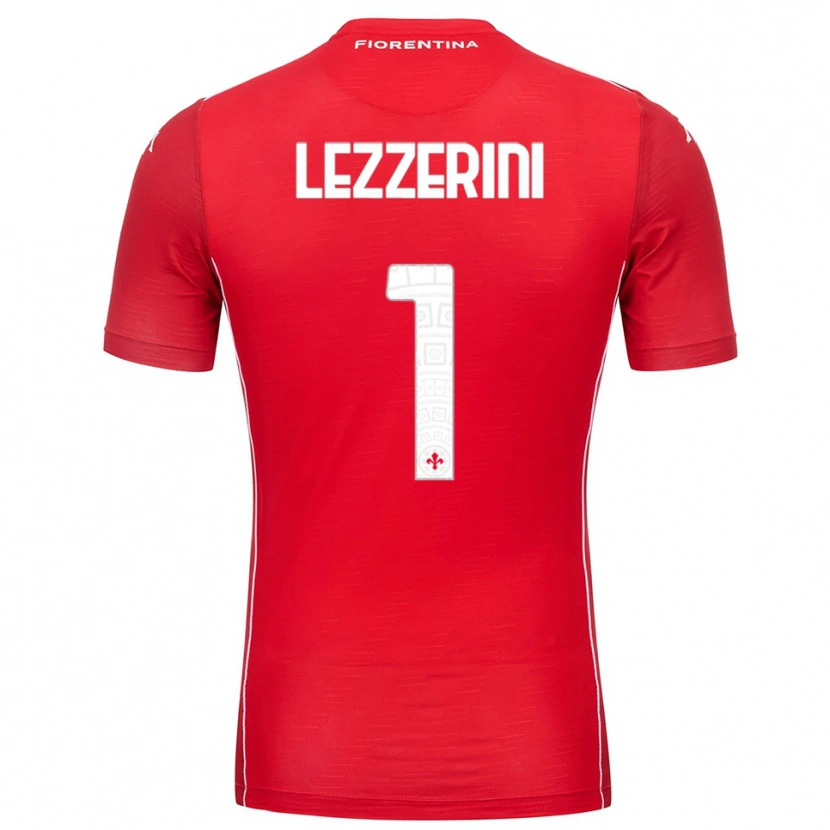 Danxen Herren Luca Lezzerini #1 Trikot Rot Weiß Torwarttrikot 2025/26 Österreich
