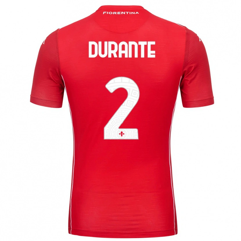 Danxen Herren Francesca Durante #2 Trikot Rot Weiß Torwarttrikot 2025/26 Österreich