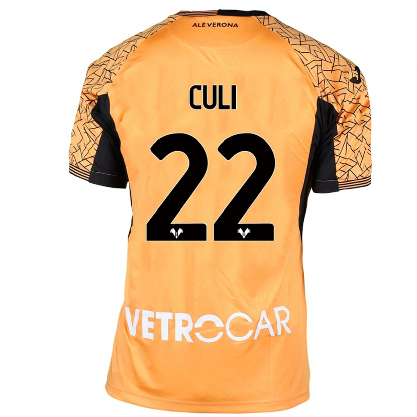 Danxen Herren Daniel Culi #22 Trikot Orange Schwarz Weiß Torwarttrikot 2025/26 Österreich