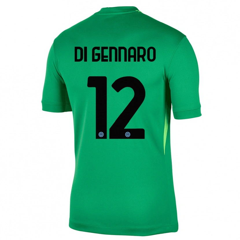 Danxen Herren Raffaele Di Gennaro #12 Trikot Hellgrün Schwarz Torwarttrikot 2025/26 Österreich