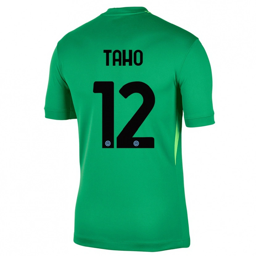 Danxen Herren Alain Taho #12 Trikot Hellgrün Schwarz Torwarttrikot 2025/26 Österreich