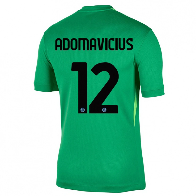 Danxen Herren Henrikas Adomavicius #12 Trikot Hellgrün Schwarz Torwarttrikot 2025/26 Österreich