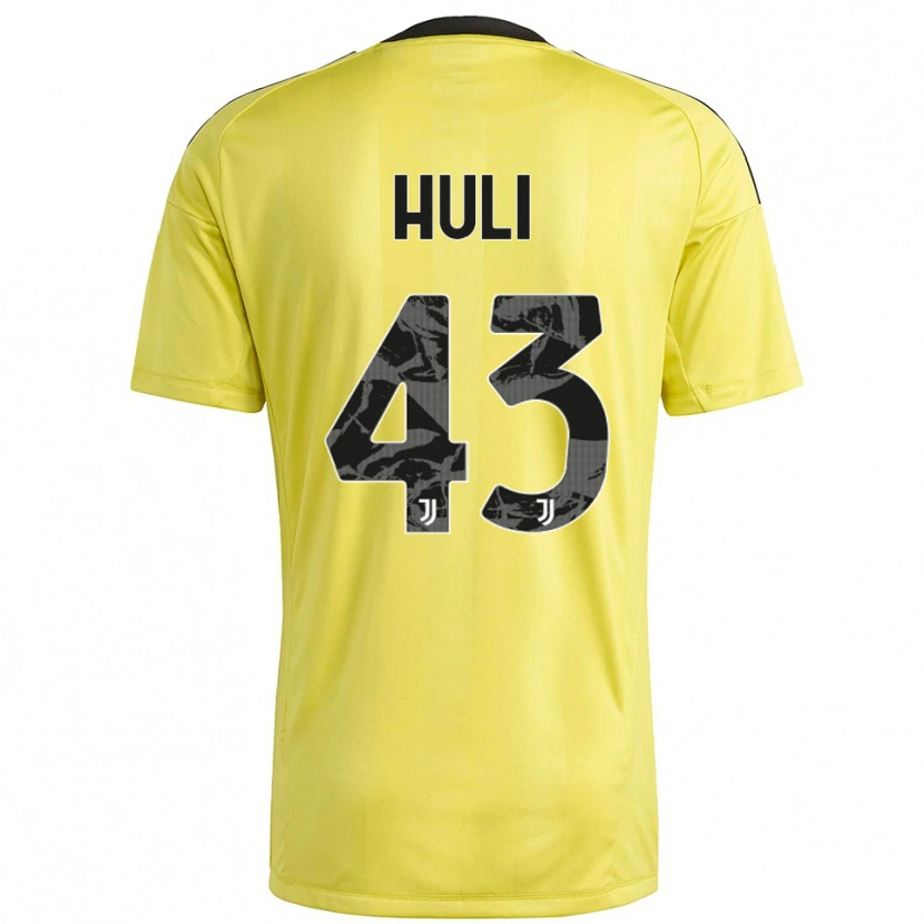 Danxen Herren Raffaele Huli #43 Trikot Gelb Weiß Torwarttrikot 2025/26 Österreich