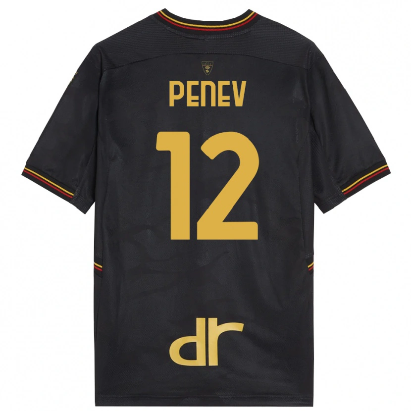 Danxen Herren Plamen Penev #12 Trikot Schwarz Braun Torwarttrikot 2025/26 Österreich