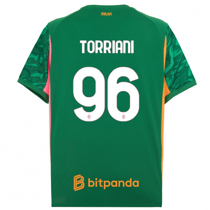 Danxen Herren Lorenzo Torriani #96 Trikot Grün Orange Pink Torwarttrikot 2025/26 Österreich