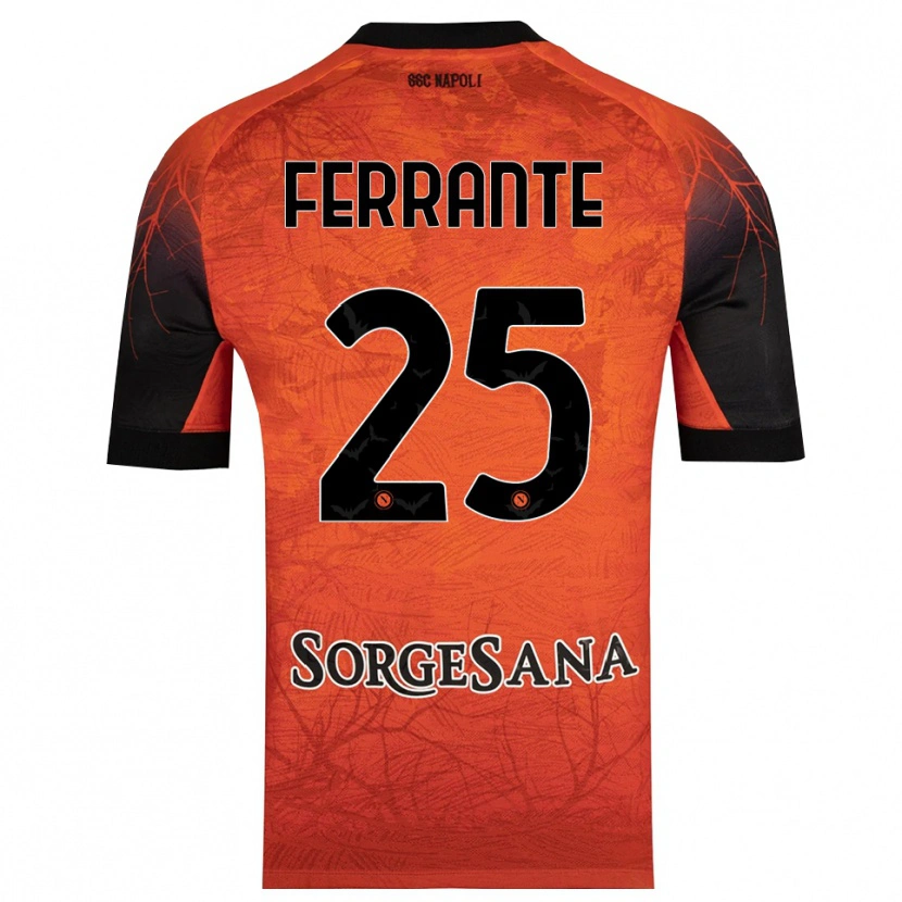 Danxen Herren Mathias Ferrante #25 Trikot Orange Rot Schwarz Torwarttrikot 2025/26 Österreich