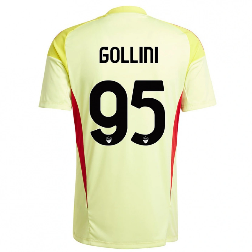 Danxen Herren Pierluigi Gollini #95 Trikot Hellgelb Orange Torwarttrikot 2025/26 Österreich
