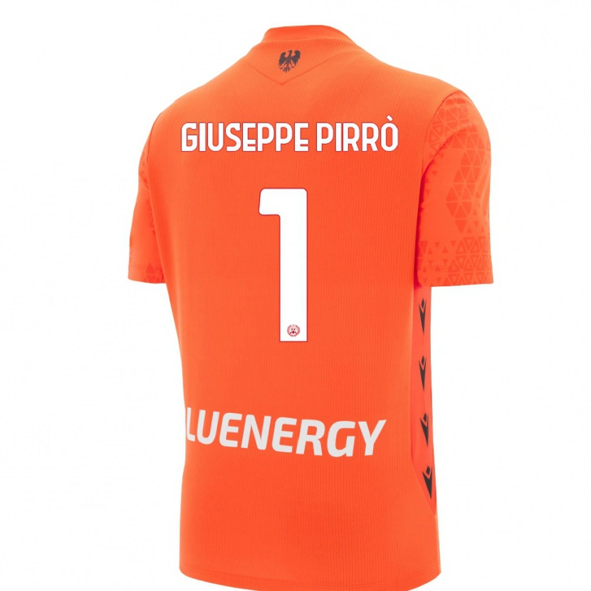 Danxen Herren Marco Giuseppe Pirrò #1 Trikot Orange Rot Schwarz Torwarttrikot 2025/26 Österreich