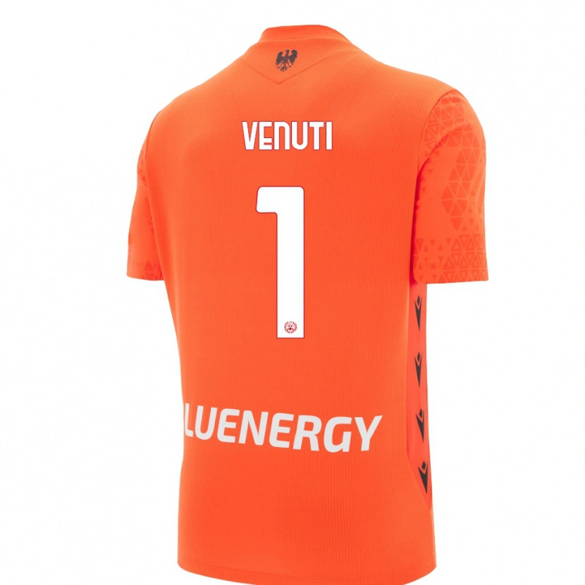 Danxen Herren Gioele Venuti #1 Trikot Orange Rot Schwarz Torwarttrikot 2025/26 Österreich