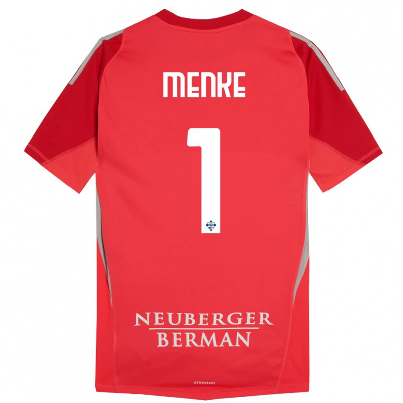 Danxen Herren Henrique Menke #1 Trikot Rot Grau Torwarttrikot 2025/26 Österreich