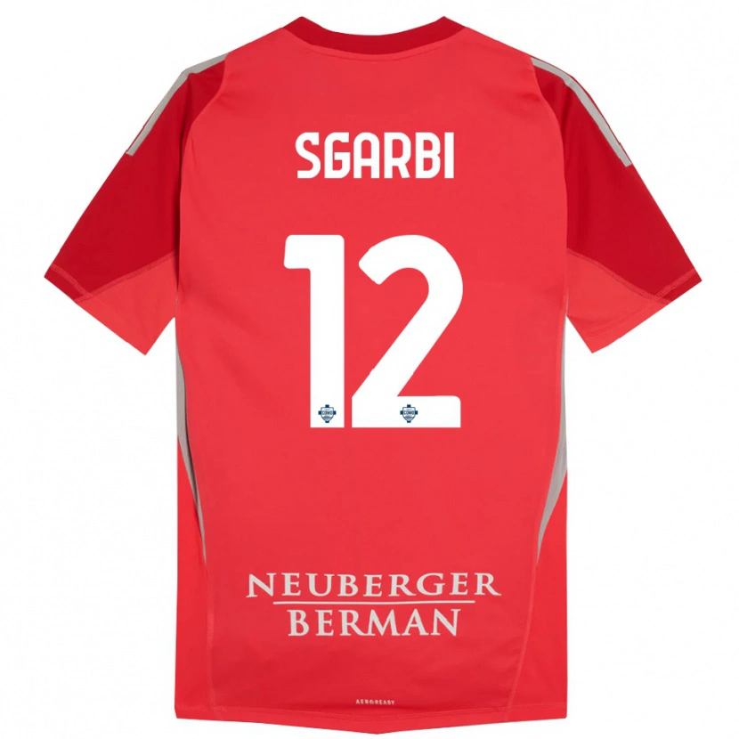 Danxen Herren Dylan Sgarbi #12 Trikot Rot Grau Torwarttrikot 2025/26 Österreich