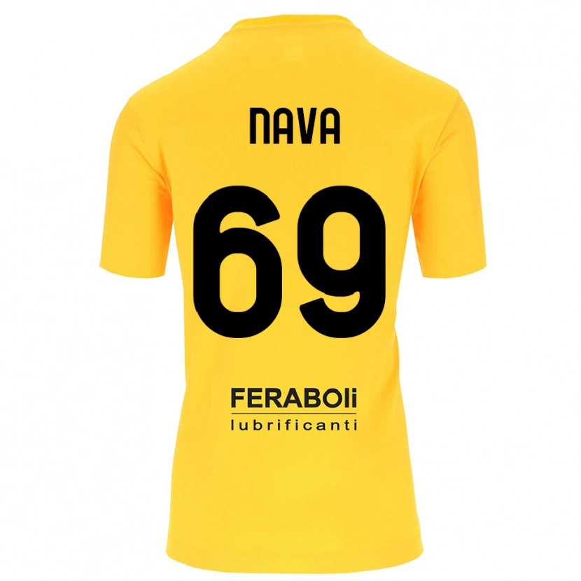 Danxen Herren Lapo Nava #69 Trikot Gelb Schwarz Torwarttrikot 2025/26 Österreich
