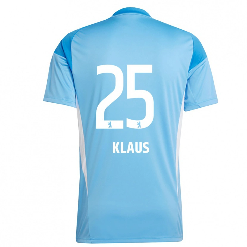 Danxen Herren Carl Klaus #25 Trikot Blau Schwarz Torwarttrikot 2025/26 Österreich