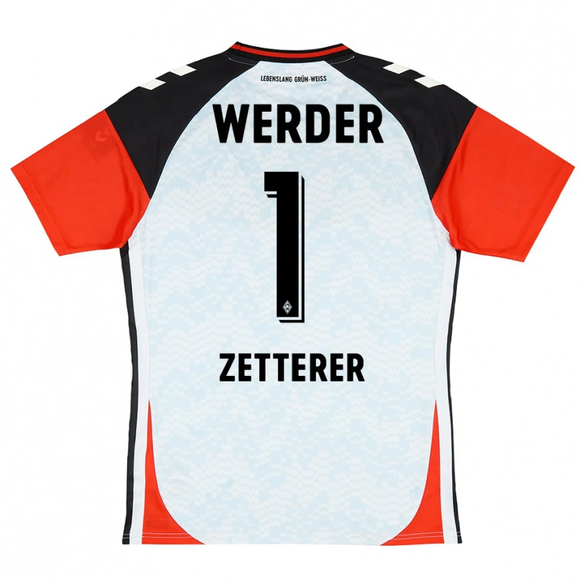 Danxen Herren Michael Zetterer #1 Trikot Schwarz Rot Gelb Torwarttrikot 2025/26 Österreich