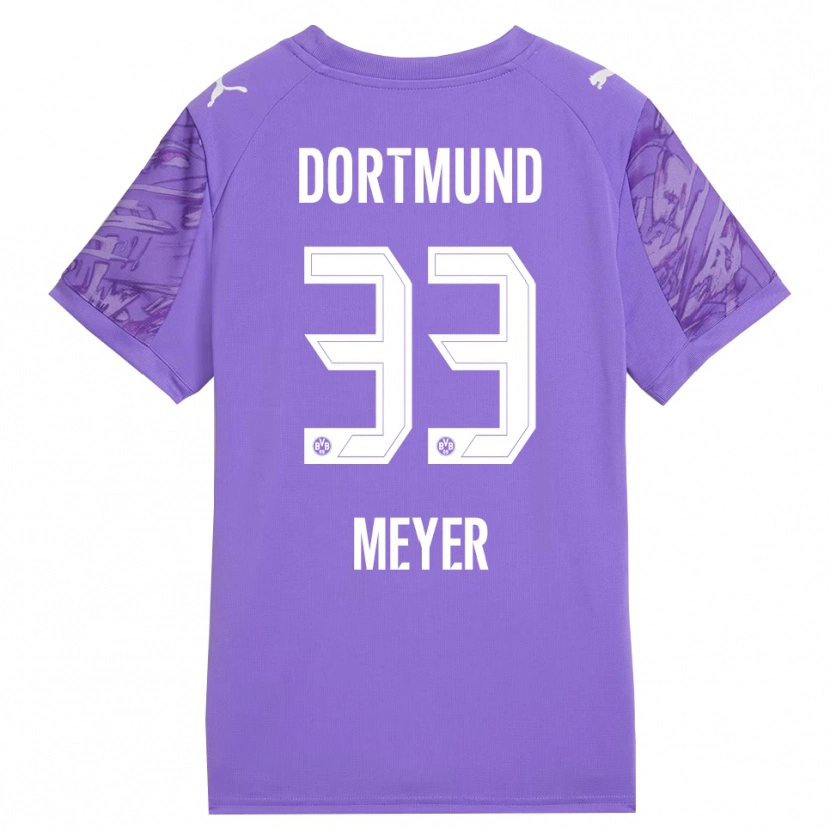 Danxen Herren Alexander Meyer #33 Trikot Flieder Weiß Torwarttrikot 2025/26 Österreich