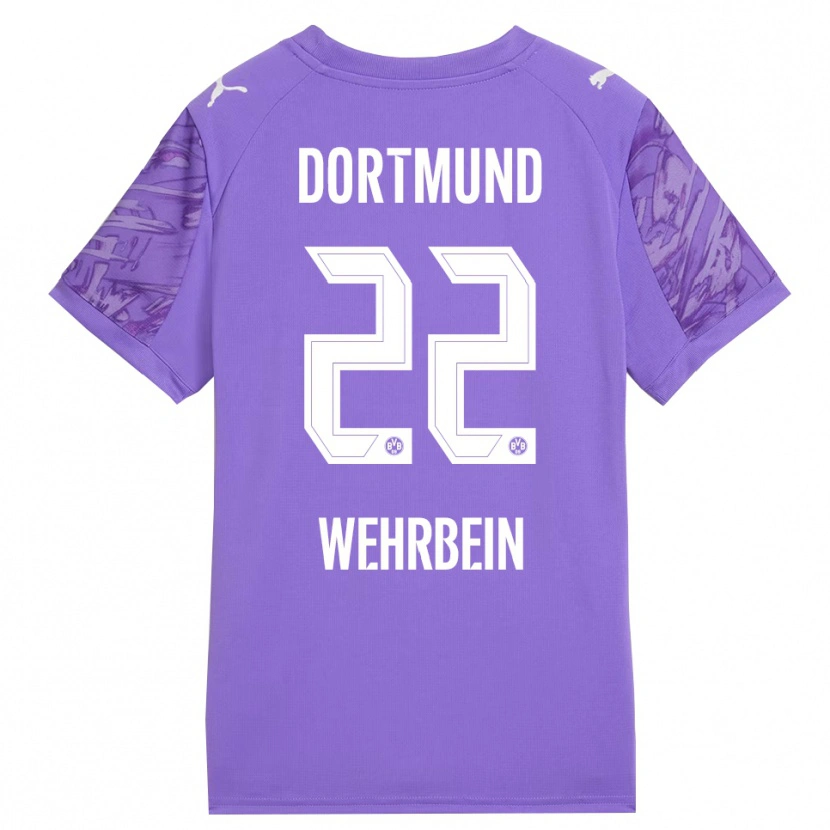 Danxen Herren Jan-Mattis Wehrbein #22 Trikot Flieder Weiß Torwarttrikot 2025/26 Österreich