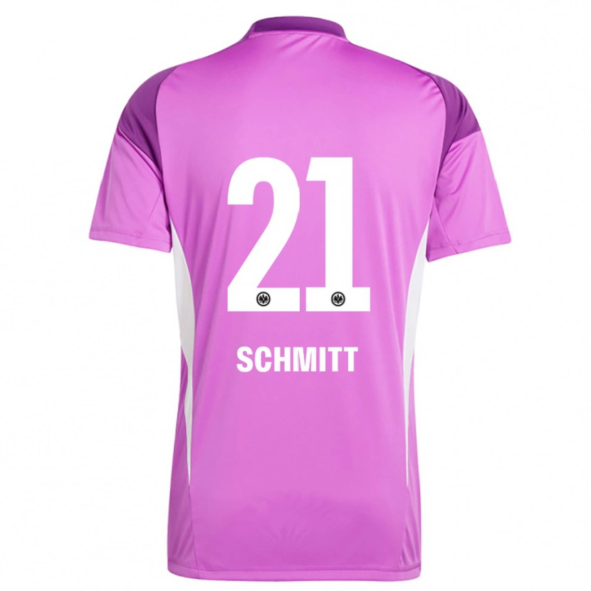 Danxen Herren Joshua Schmitt #21 Trikot Flieder Weiß Torwarttrikot 2025/26 Österreich