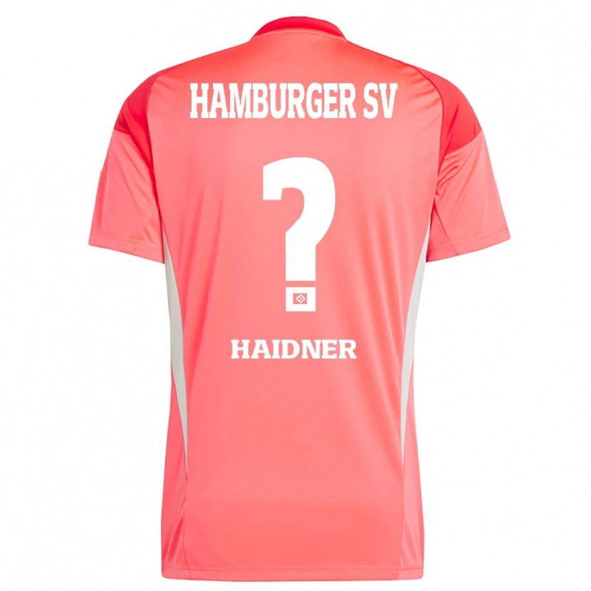 Danxen Herren Larissa Haidner #0 Trikot Rot Orange Torwarttrikot 2025/26 Österreich