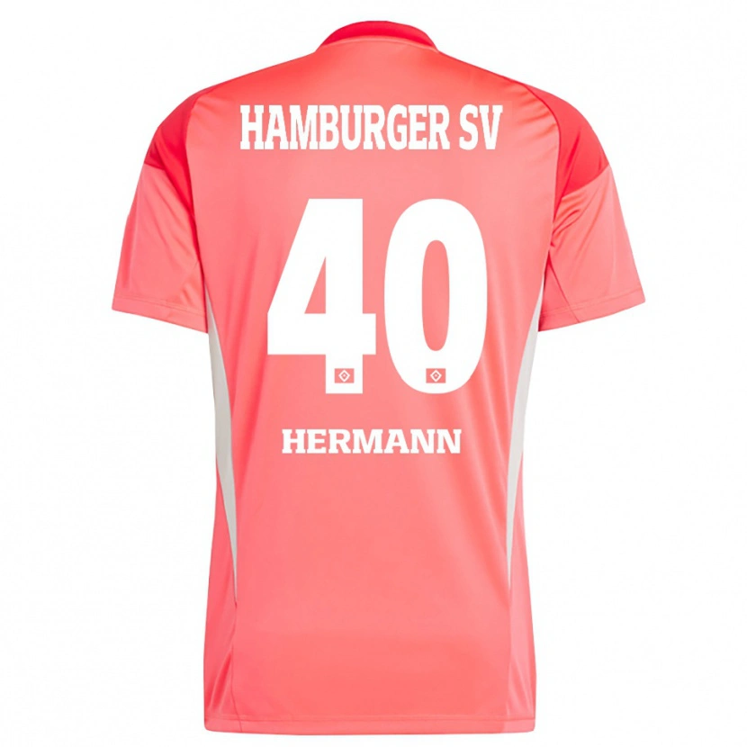 Danxen Herren Hannes Hermann #40 Trikot Rot Orange Torwarttrikot 2025/26 Österreich