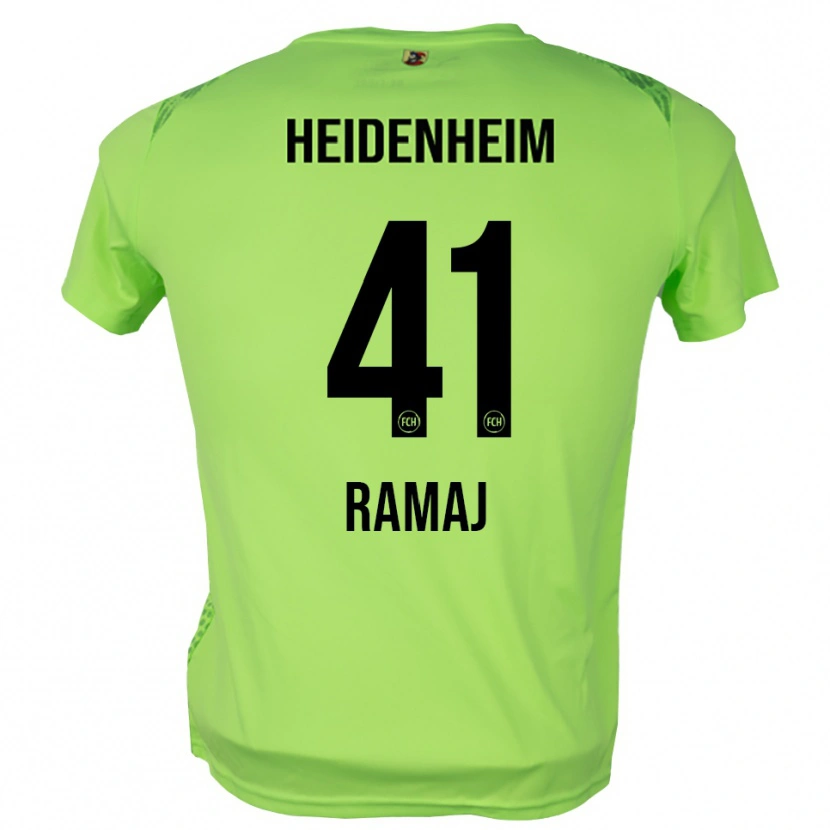 Danxen Herren Diant Ramaj #41 Trikot Blassgrün Torwarttrikot 2025/26 Österreich