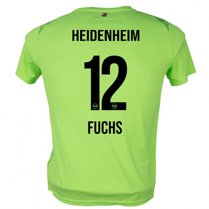 Danxen Herren Celine Fuchs #12 Trikot Blassgrün Torwarttrikot 2025/26 Österreich