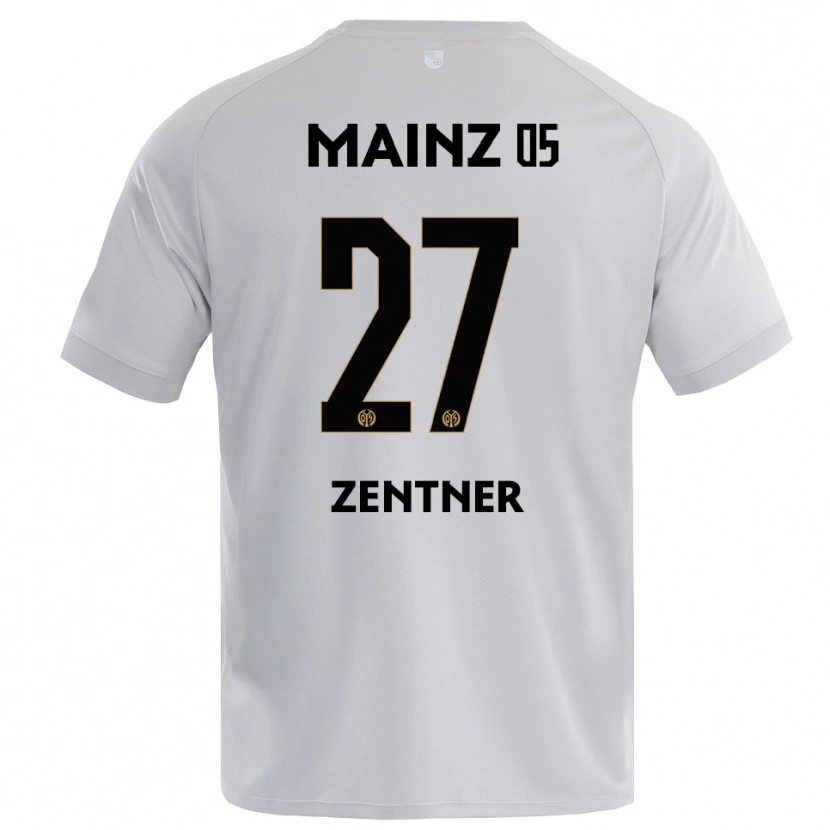 Danxen Herren Robin Zentner #27 Trikot Hellgrau Blau Torwarttrikot 2025/26 Österreich