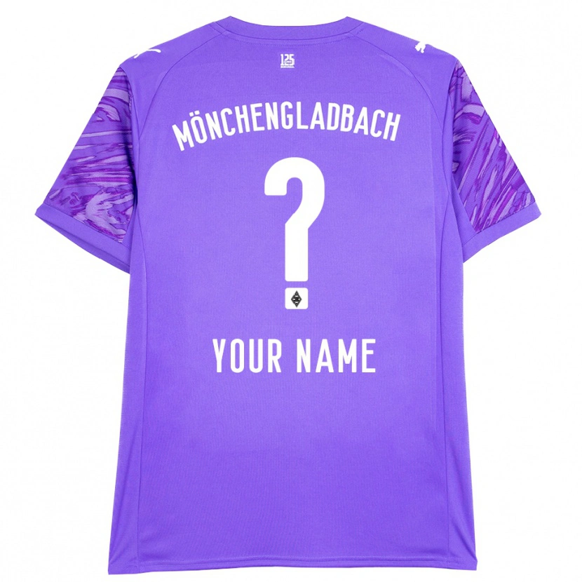 Danxen Herren Borussia Monchengladbach Trikot Flieder Weiß Torwarttrikot 2025/26 Österreich