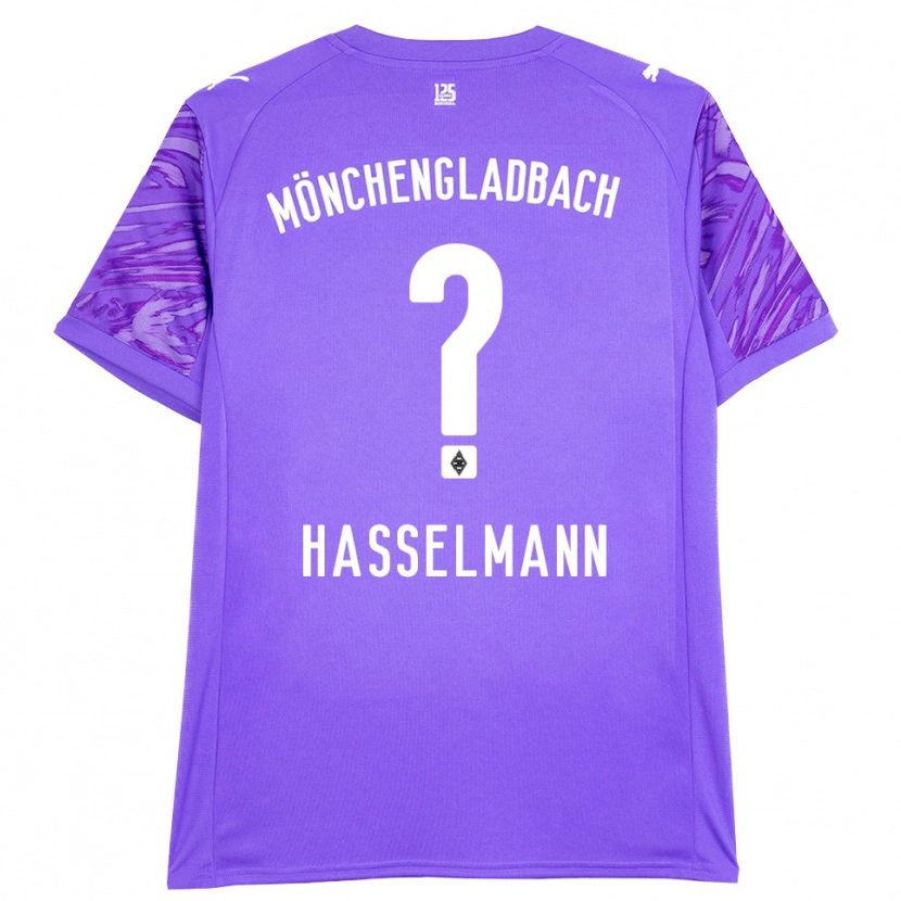 Danxen Herren Nina Hasselmann #0 Trikot Flieder Weiß Torwarttrikot 2025/26 Österreich