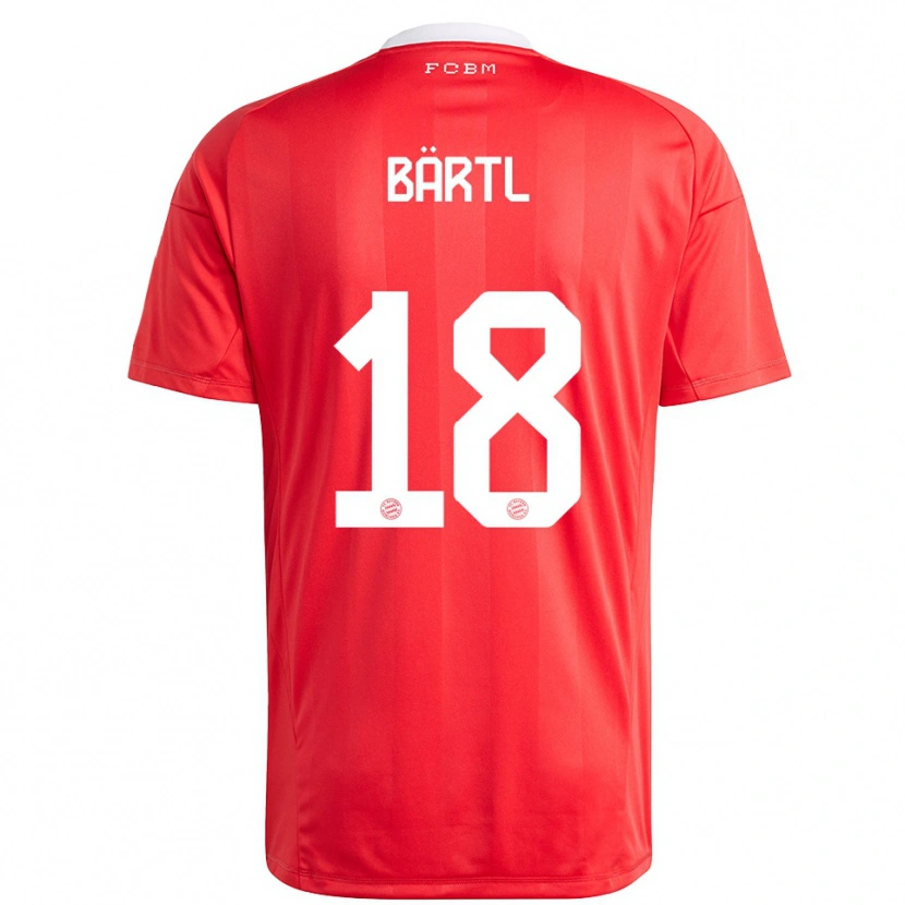 Danxen Herren Jannis Bärtl #18 Trikot Rot Weiß Torwarttrikot 2025/26 Österreich