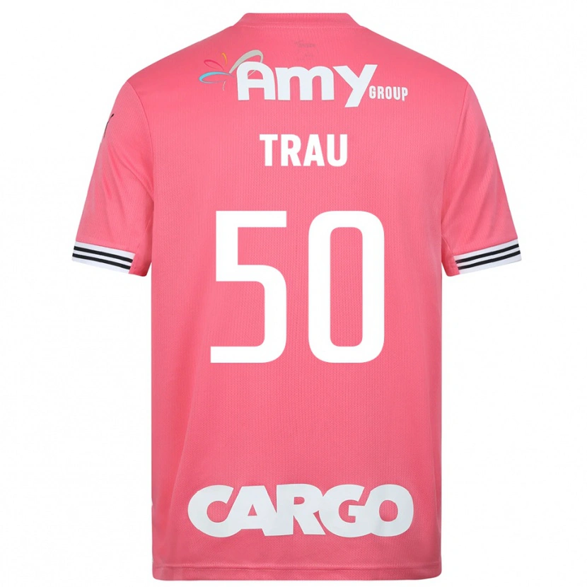 Danxen Herren Idan Trau #50 Trikot Pink Weiß Torwarttrikot 2025/26 Österreich