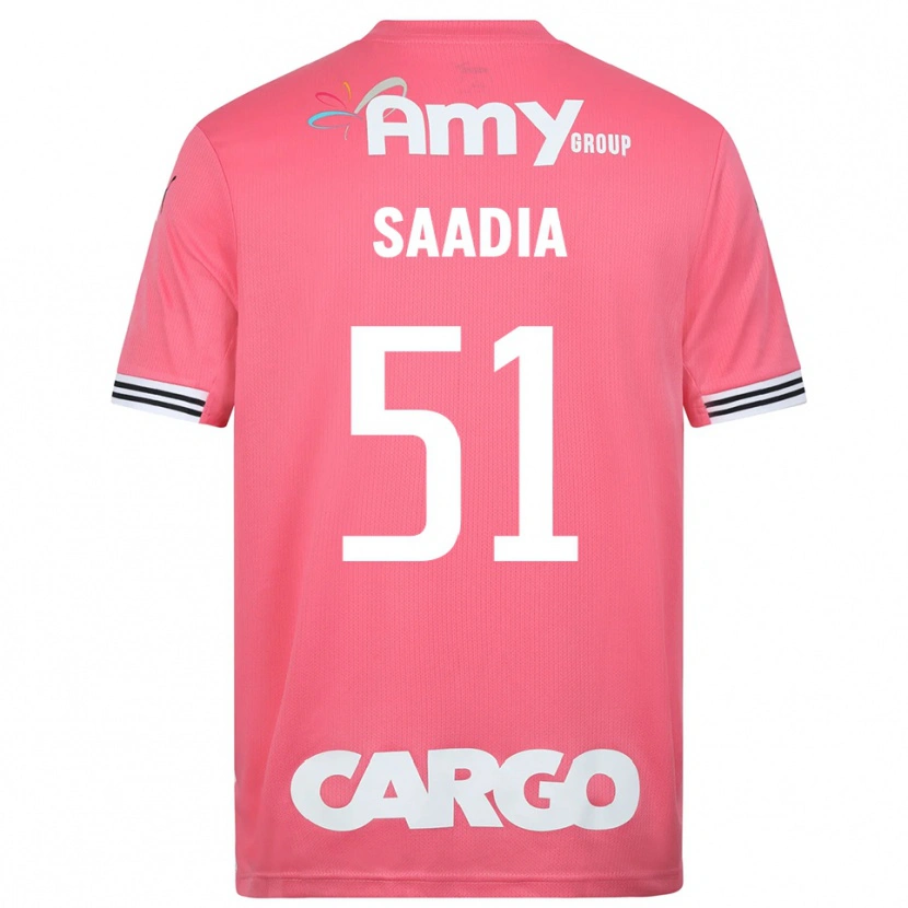 Danxen Herren Shalev Saadia #51 Trikot Pink Weiß Torwarttrikot 2025/26 Österreich