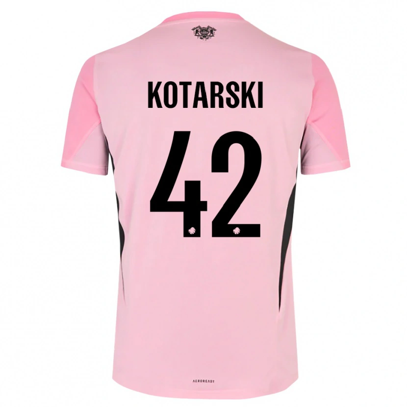Danxen Herren Dominik Kotarski #42 Trikot Pink Schwarz Torwarttrikot 2025/26 Österreich