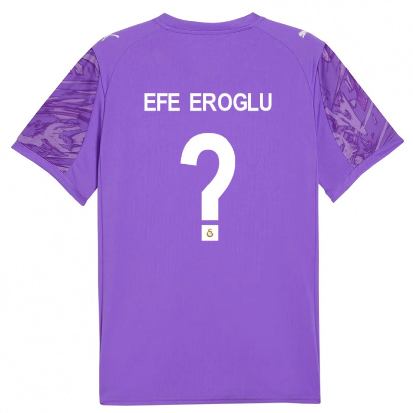 Danxen Herren Cem Efe Eroğlu #0 Trikot Lila Weiß Torwarttrikot 2025/26 Österreich