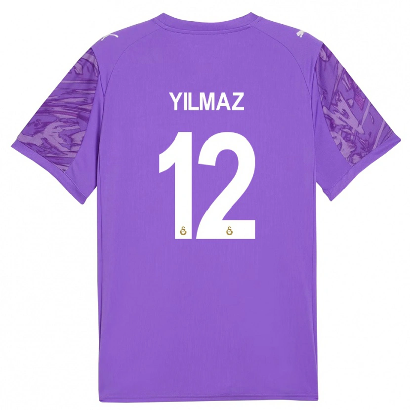 Danxen Herren Arda Yılmaz #12 Trikot Lila Weiß Torwarttrikot 2025/26 Österreich