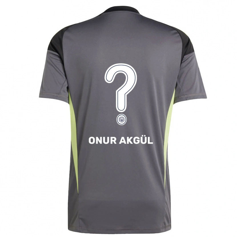 Danxen Herren Rüzgar Onur Akgül #0 Trikot Dunkelgrau Schwarz Torwarttrikot 2025/26 Österreich