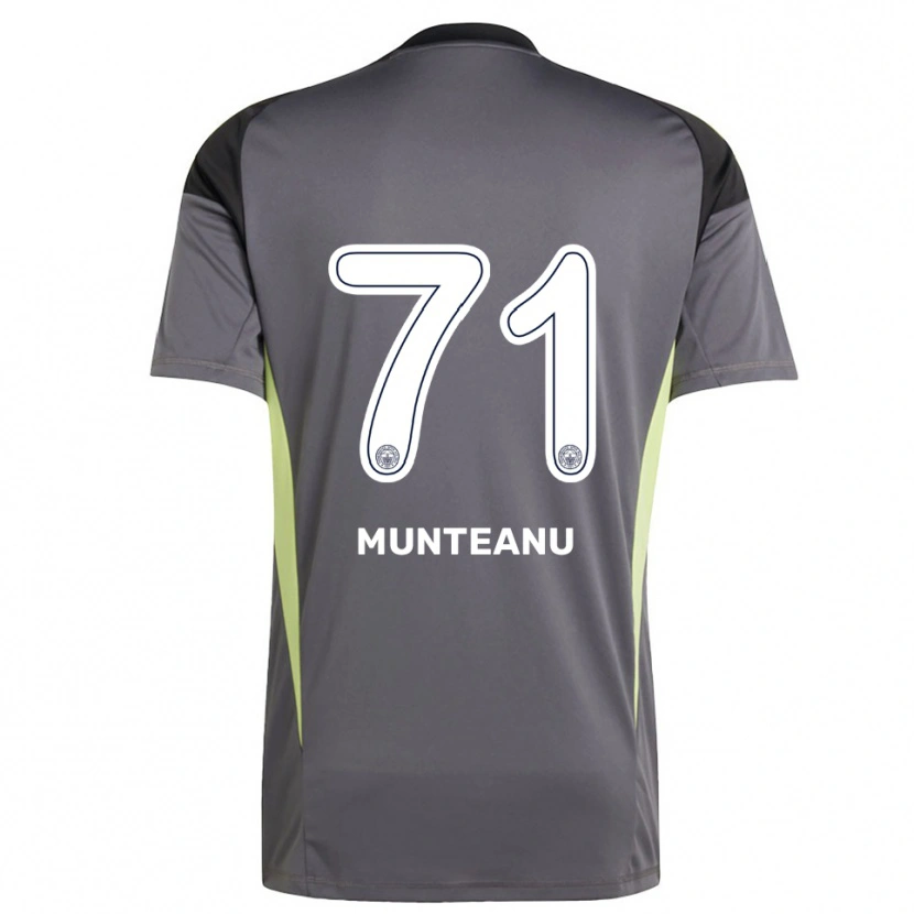 Danxen Herren Natalia Munteanu #71 Trikot Dunkelgrau Schwarz Torwarttrikot 2025/26 Österreich