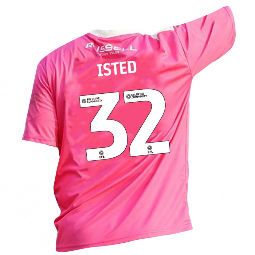 Danxen Damen Harry Isted #32 Trikot Rosenrosa Torwarttrikot 2025/26 Österreich