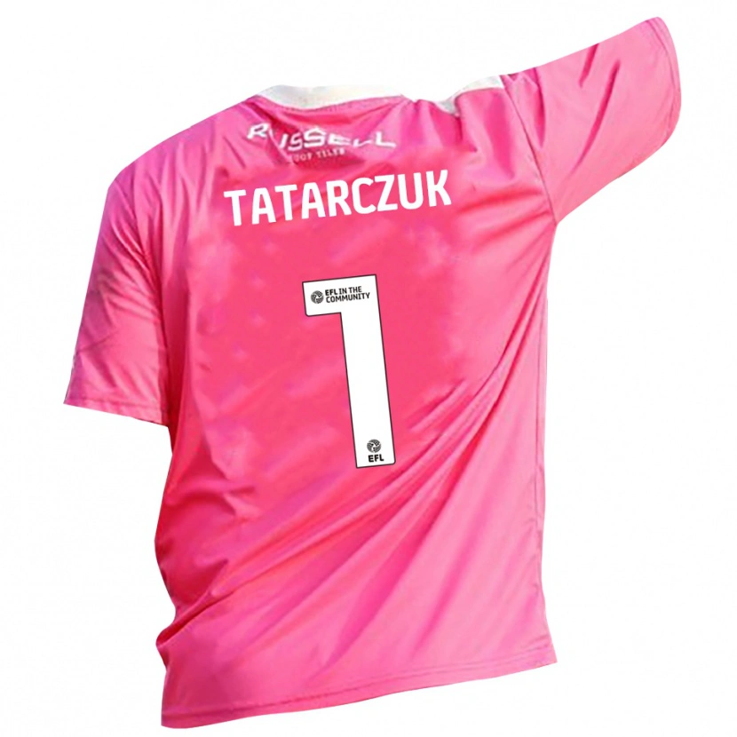 Danxen Damen Olena Tatarczuk #1 Trikot Rosenrosa Torwarttrikot 2025/26 Österreich