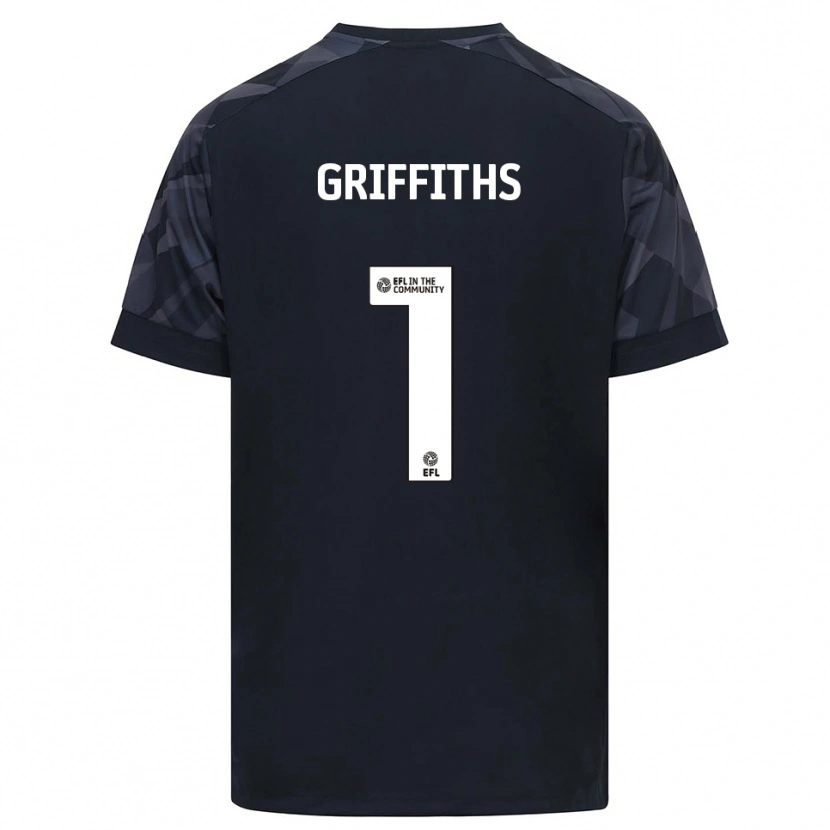 Danxen Damen Ewan Griffiths #1 Trikot Schwarz Weiß Torwarttrikot 2025/26 Österreich