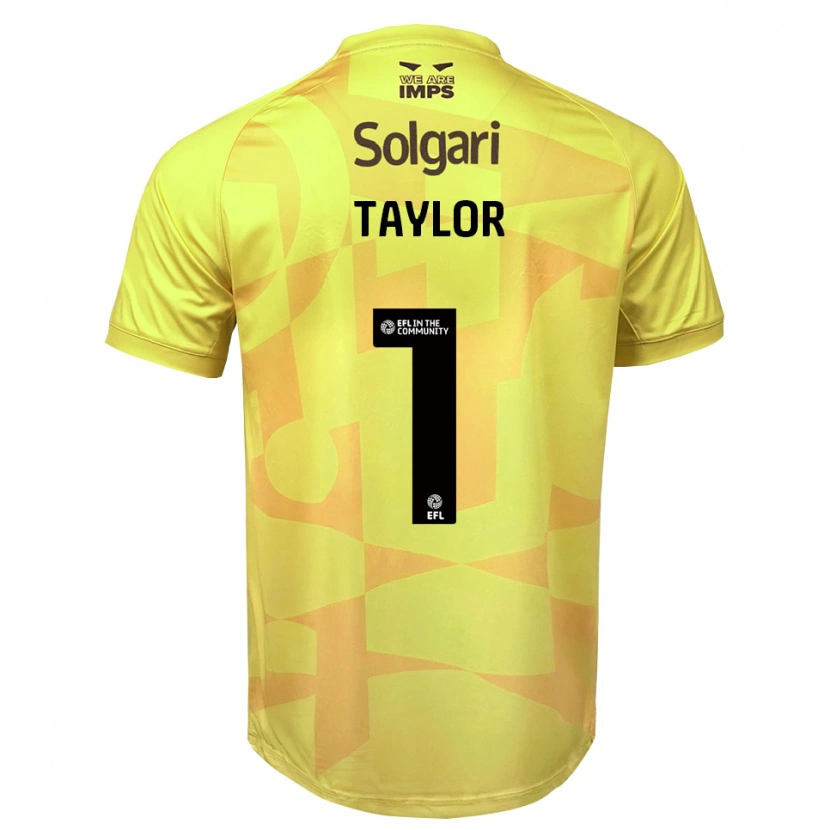 Danxen Damen Jaden Taylor #1 Trikot Gelb Schwarz Torwarttrikot 2025/26 Österreich