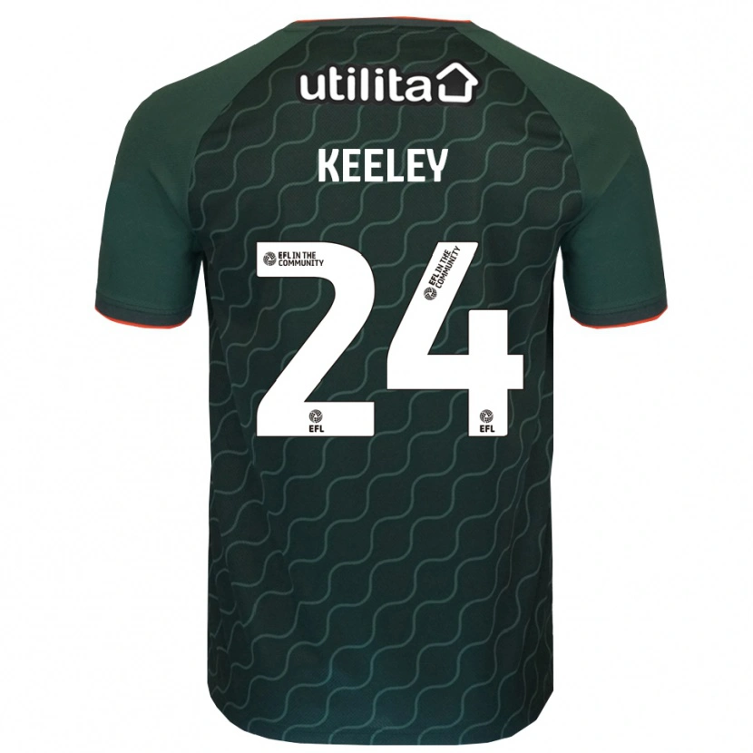 Danxen Damen Josh Keeley #24 Trikot Dunkelgrün Torwarttrikot 2025/26 Österreich