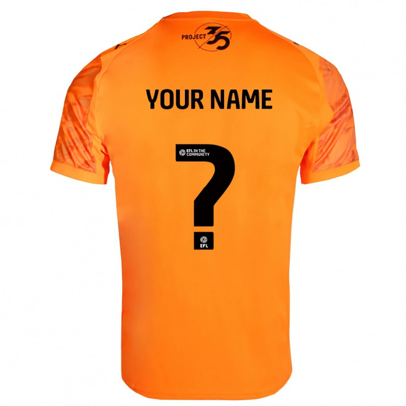 Danxen Damen Plymouth Argyle Trikot Orange Schwarz Torwarttrikot 2025/26 Österreich
