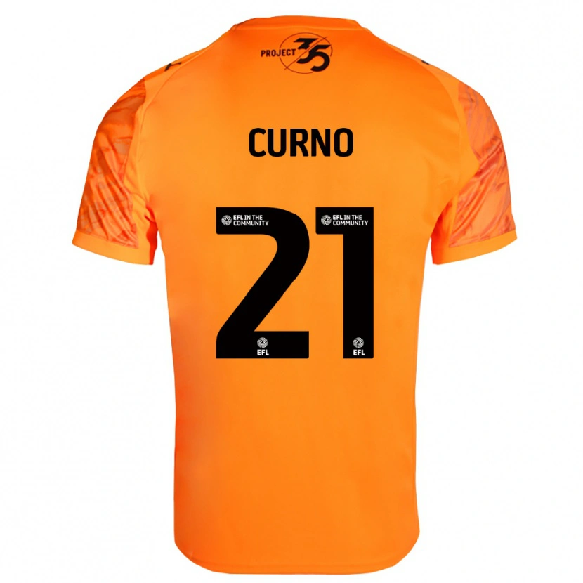Danxen Damen Maddi Curno #21 Trikot Orange Schwarz Torwarttrikot 2025/26 Österreich