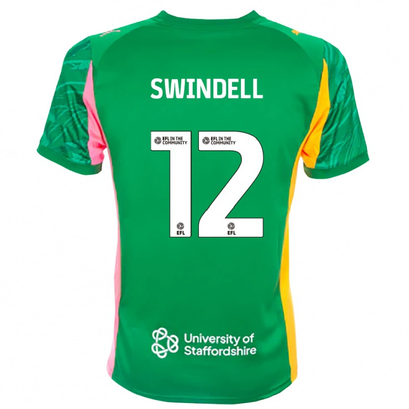 Danxen Damen Chloe Swindell #12 Trikot Grün Rosa Orange Torwarttrikot 2025/26 Österreich