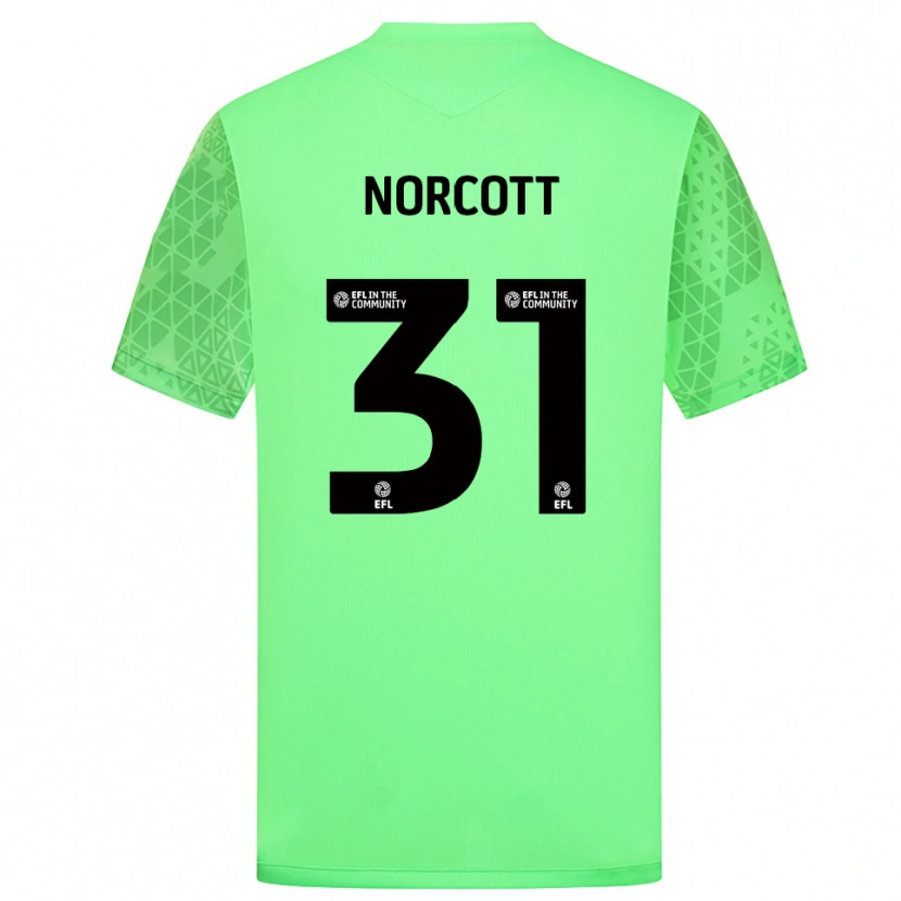 Danxen Damen Tom Norcott #31 Trikot Hellgrün Torwarttrikot 2025/26 Österreich