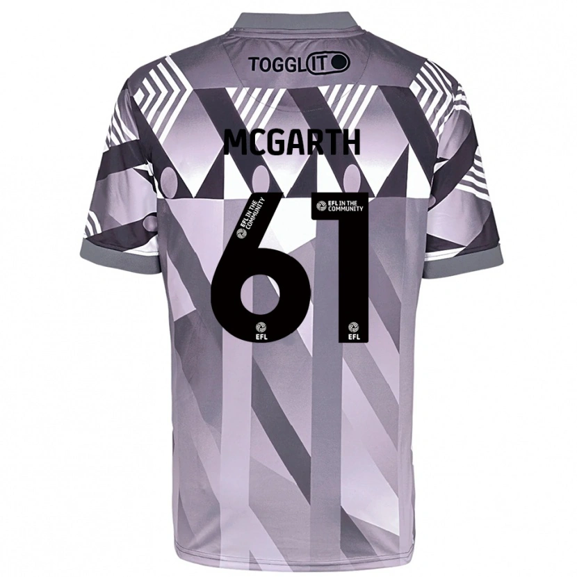 Danxen Damen Ethan McGarth #61 Trikot Hellgrau Torwarttrikot 2025/26 Österreich